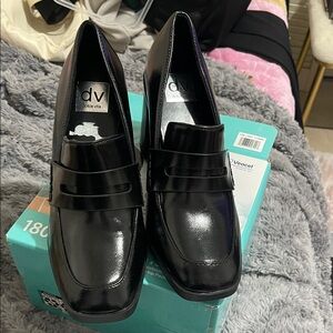 Dolce Vita Shiny Black Loafers